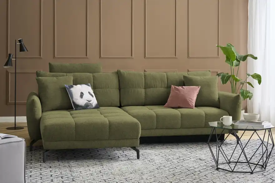 bobb Ecksofa, in Wohnsituation