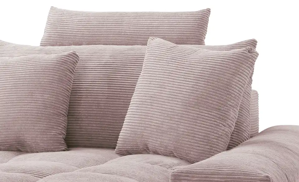 bobb Ecksofa Hella mit trendigem Cordbezug, Detailansicht