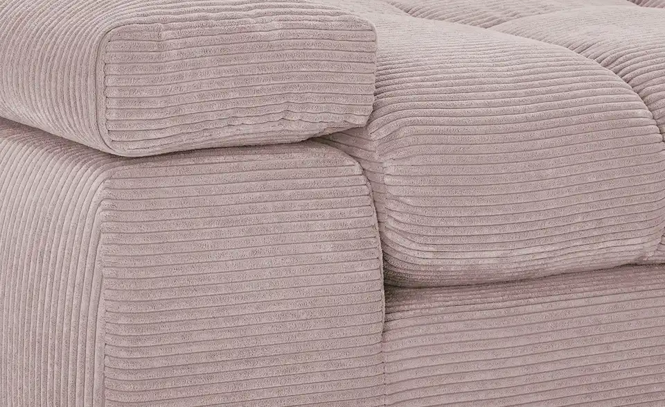 bobb Ecksofa Hella mit trendigem Cordbezug, Detailansicht