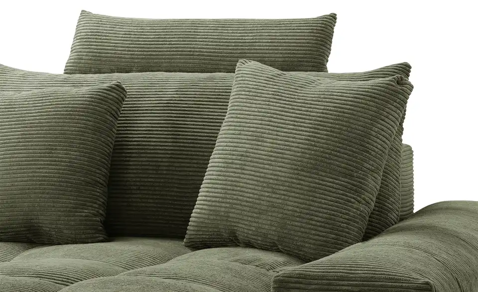 bobb Ecksofa Hella mit trendigem Cordbezug, Detailansicht