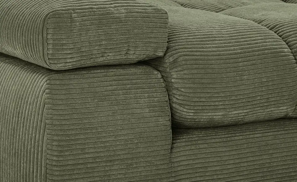 bobb Ecksofa Hella mit trendigem Cordbezug, Detailansicht