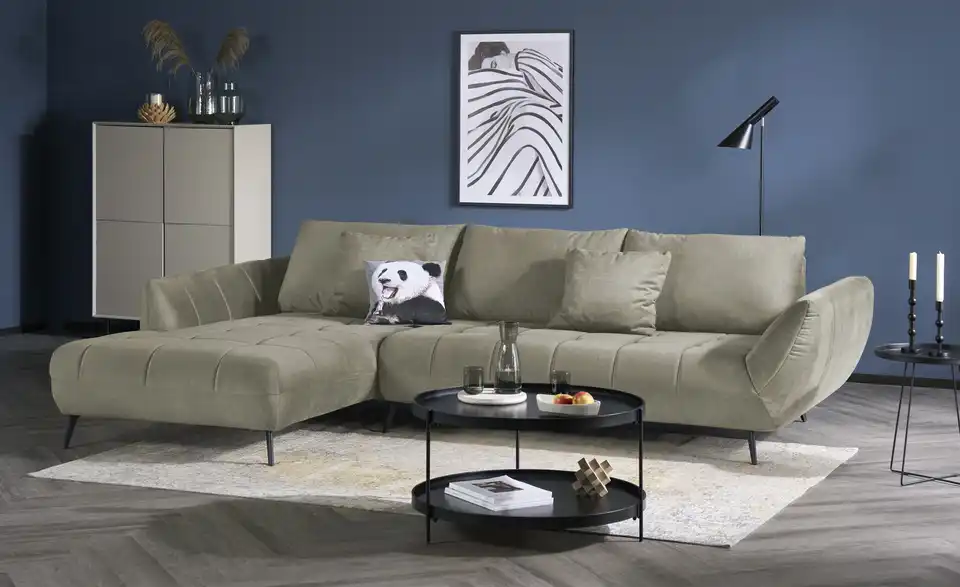 bobb Ecksofa Carly mit Sitztiefenverstellung, Perspektive