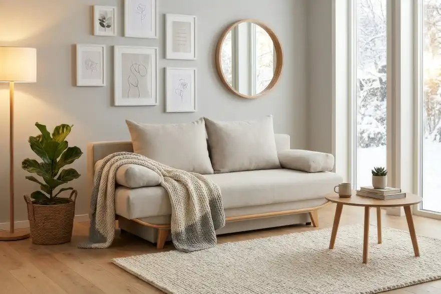 smart Schlafsofa Odesso, in Wohnsituation