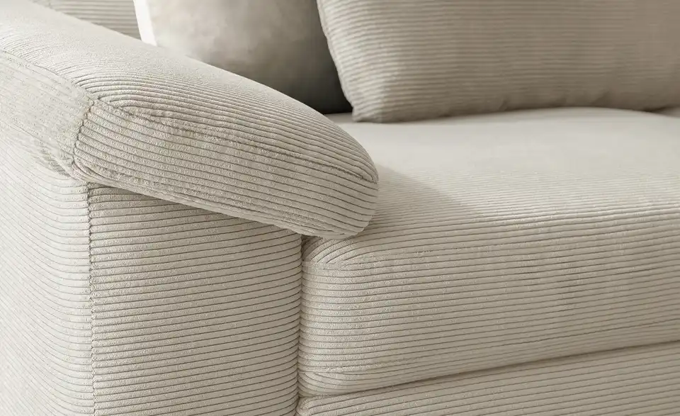 Max Schelling Ecksofa Maximum Move Feincord, Detailansicht