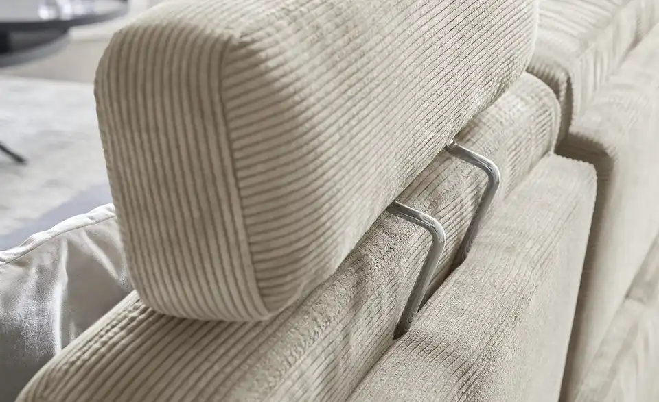 Max Schelling Ecksofa Maximum Move Feincord, Detailansicht