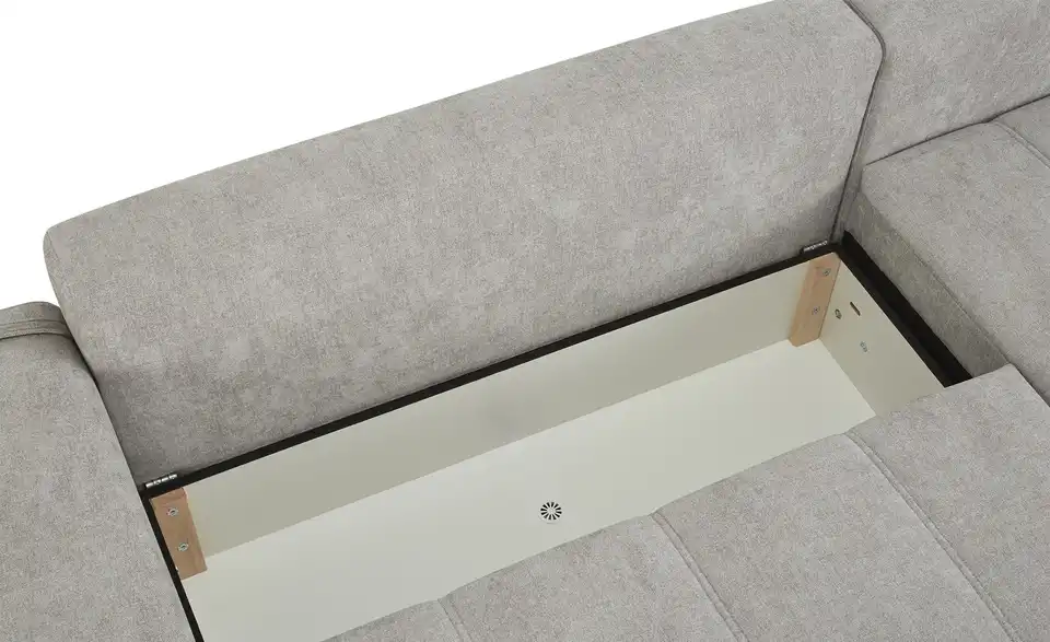 bobb Ecksofa Arissa de Luxe mit pflegeleichtem Bezug, Detailansicht