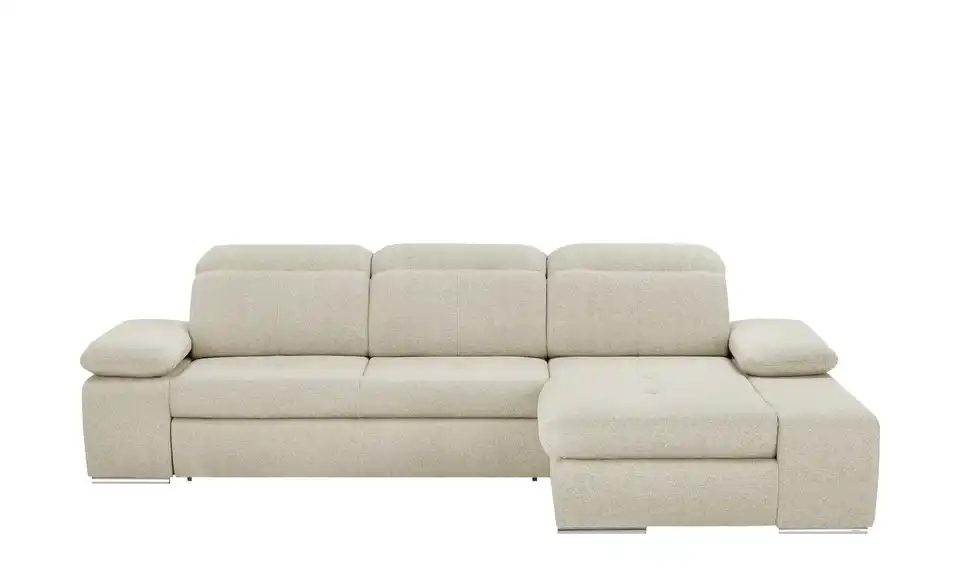 Twist Ecksofa Avilla aus Mikrofaser, Frontansicht