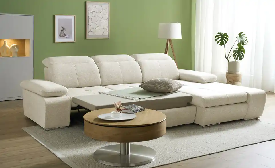 Twist Ecksofa Avilla aus Mikrofaser, Funktionsansicht