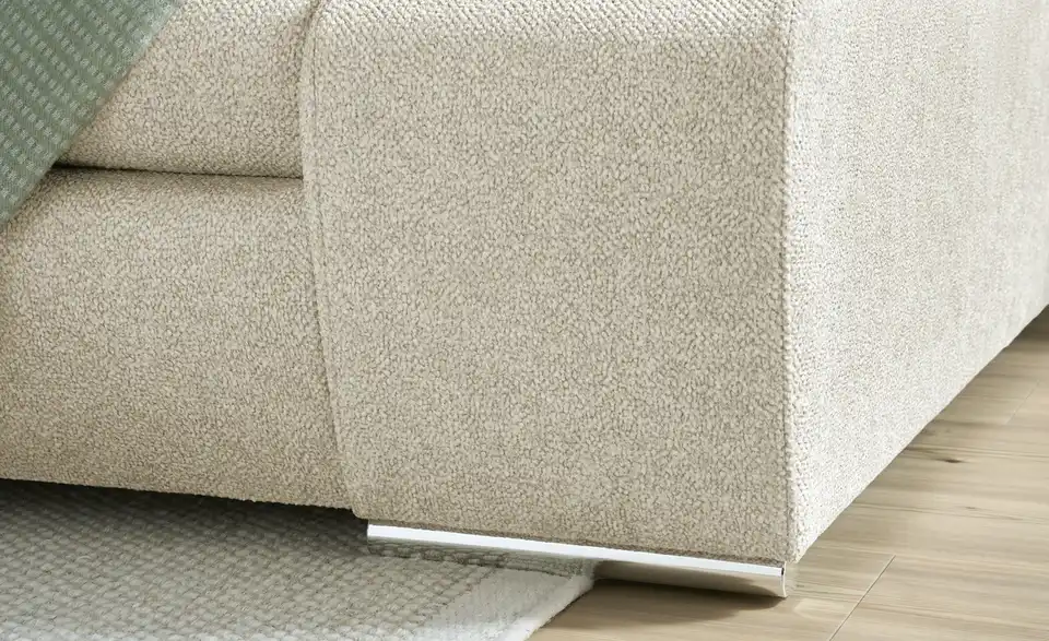 Twist Ecksofa Avilla aus Mikrofaser, Detailansicht