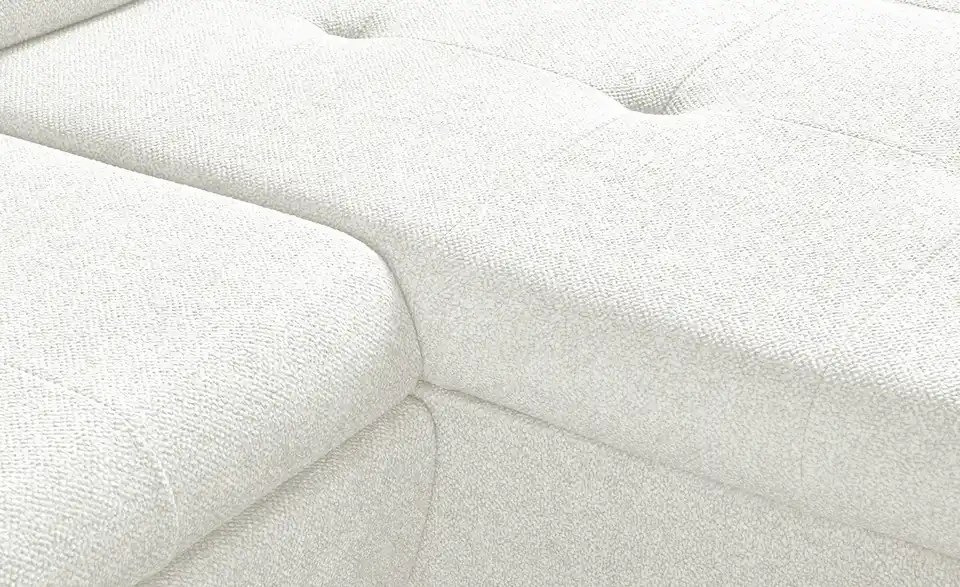 Twist Ecksofa Avilla aus Mikrofaser, Detailansicht