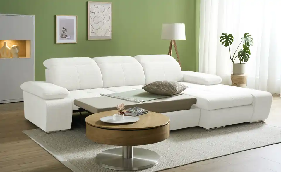 Twist Ecksofa Avilla aus Mikrofaser, Funktionsansicht