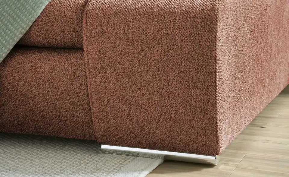 Twist Ecksofa Avilla aus Mikrofaser, Detailansicht