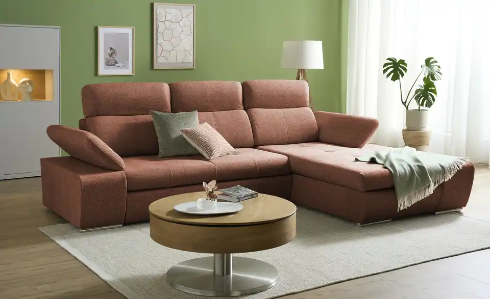 Twist Ecksofa Avilla aus Mikrofaser, Funktionsansicht
