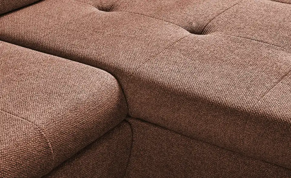 Twist Ecksofa Avilla aus Mikrofaser, Detailansicht