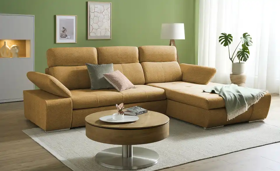 Twist Ecksofa Avilla aus Mikrofaser, Funktionsansicht