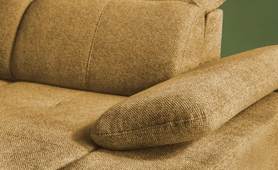Twist Ecksofa Avilla aus Mikrofaser, Detailansicht