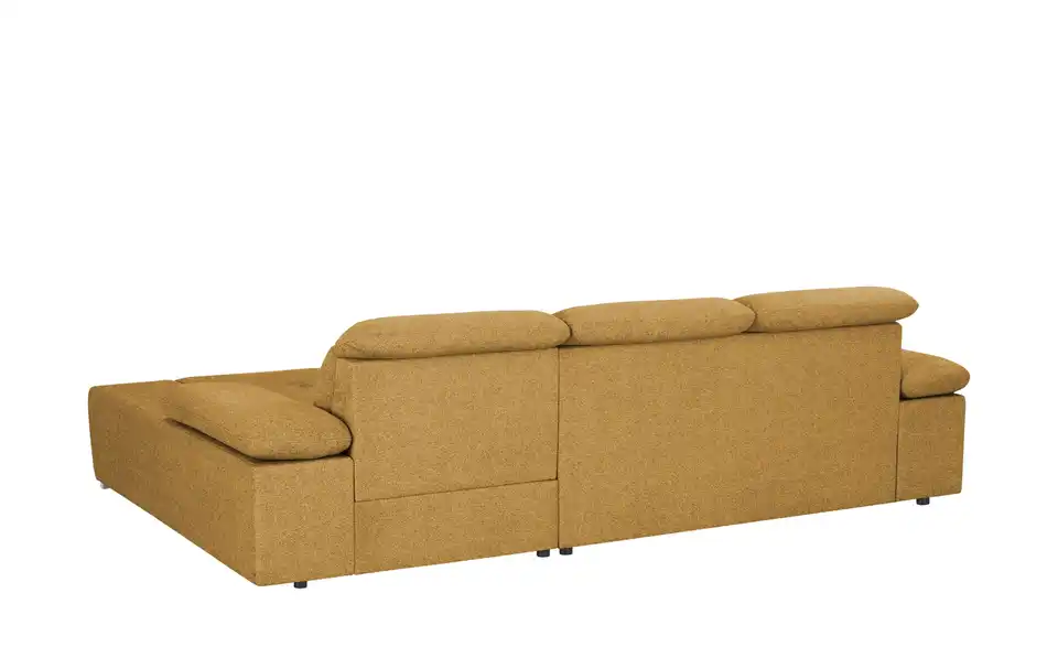 Twist Ecksofa Avilla aus Mikrofaser, Rückansicht