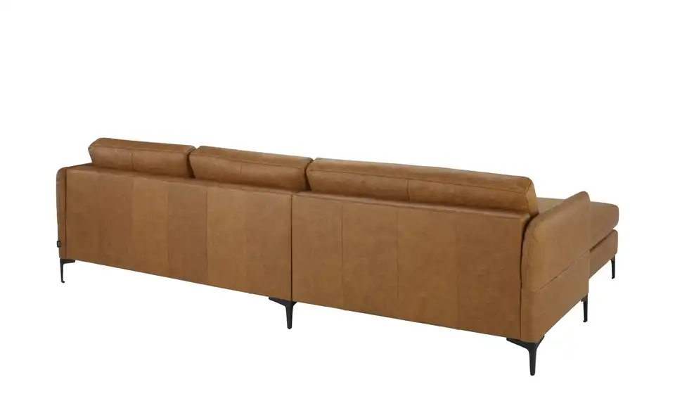 SCHÖNER WOHNEN Kollektion Ecksofa Leder Timeless, Rückansicht
