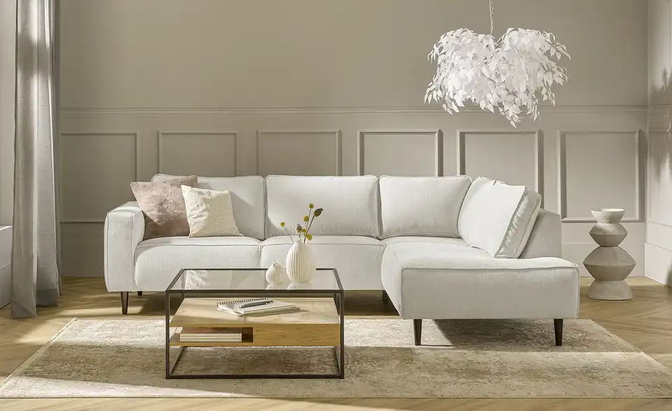 SOHO Ecksofa Jesska, in Wohnsituation