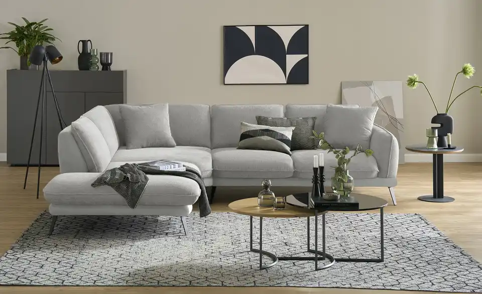 medium Ecksofa Romance, Frontansicht