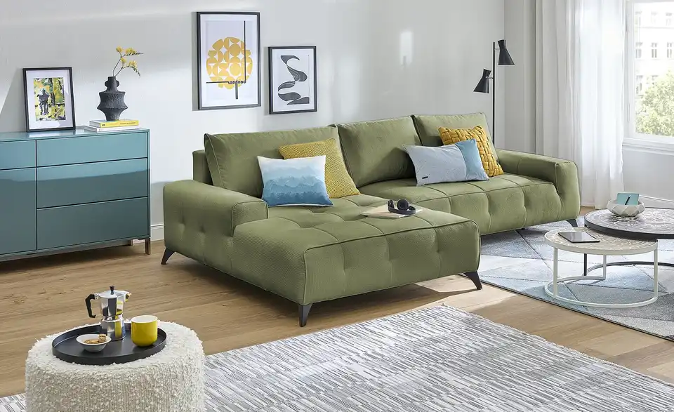 switch Ecksofa Athena, in Wohnsituation
