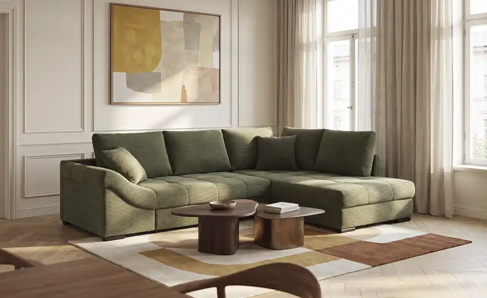 bobb Ecksofa Allegro, in Wohnsituation
