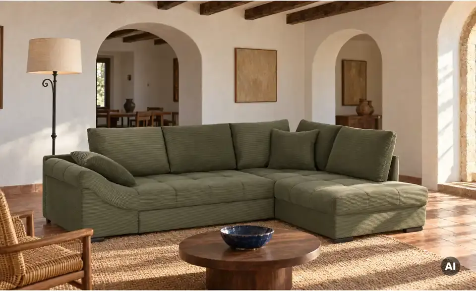 Ecksofa Allegro, in Wohnsituation