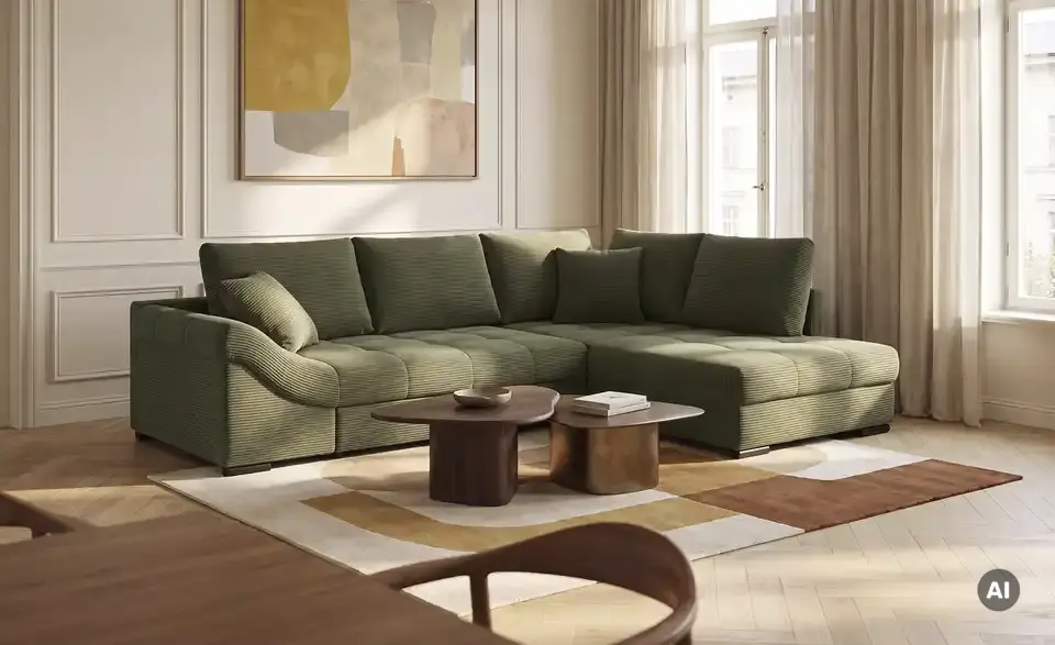 Ecksofa Allegro, in Wohnsituation
