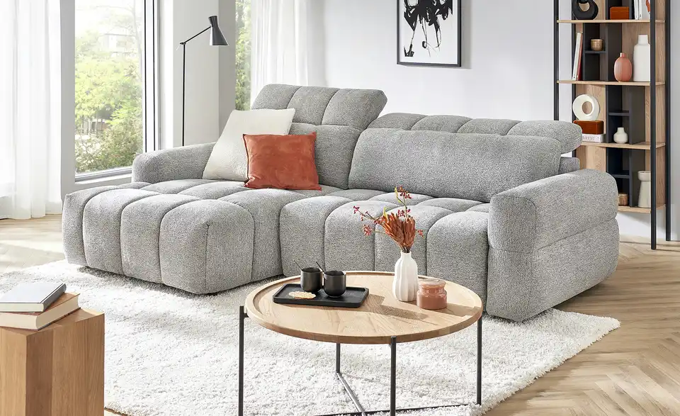 Primo Ecksofa Steven, in Wohnsituation