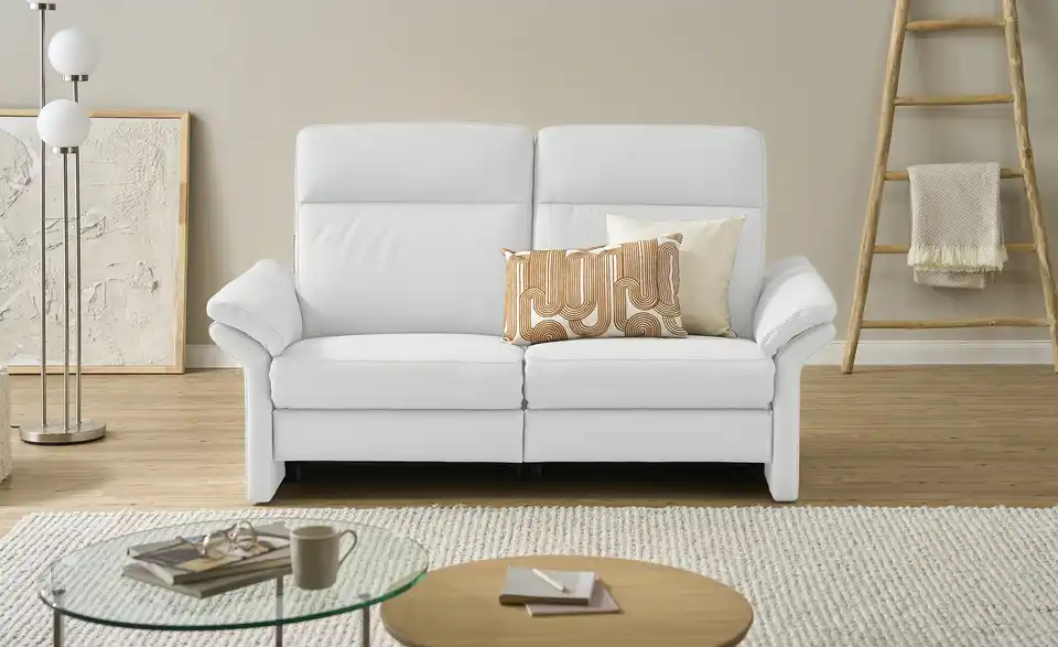 Wohnwert Einzelsofa Mayla Leder, Frontansicht