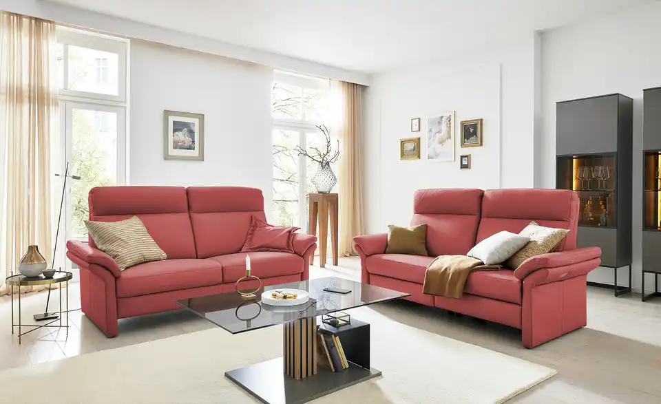 Wohnwert Einzelsofa Mayla Leder, in Wohnsituation