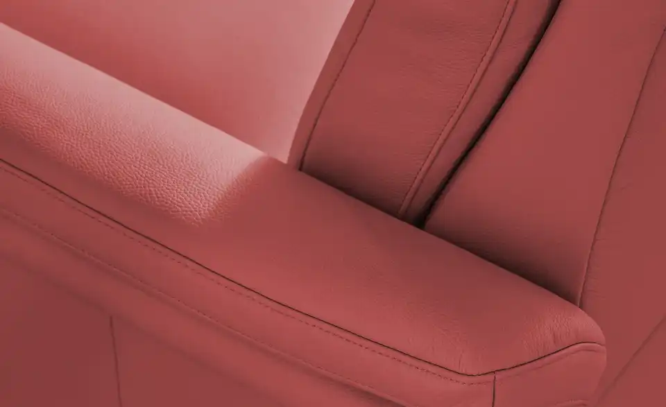 Wohnwert Einzelsofa Mayla Leder, Detailansicht