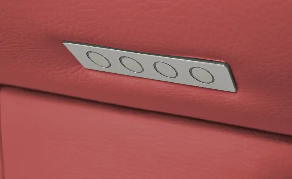 Wohnwert Einzelsofa Mayla Leder, Detailansicht