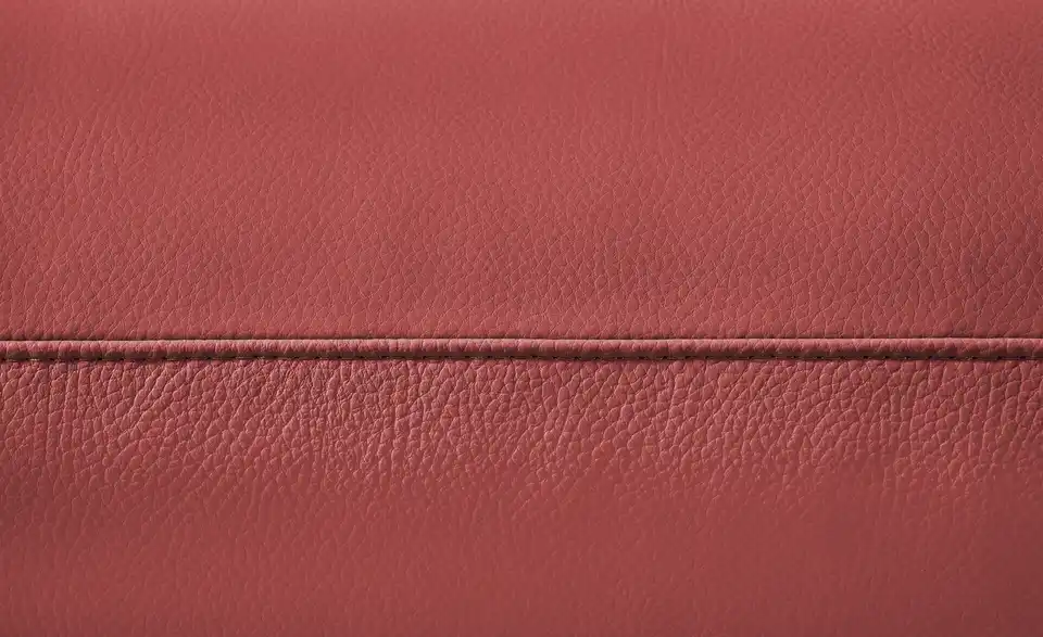 Wohnwert Einzelsofa Mayla Leder, Naht