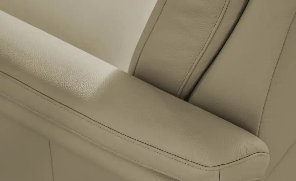 Wohnwert Einzelsofa Mayla Leder, Detailansicht