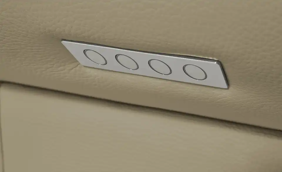 Wohnwert Einzelsofa Mayla Leder, Detailansicht