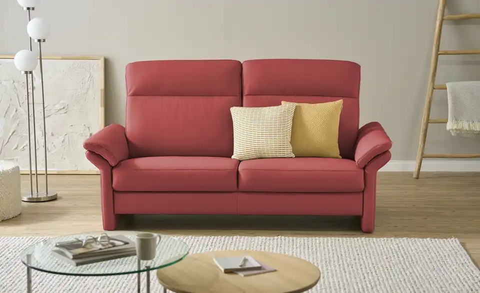 Wohnwert Einzelsofa Mayla Leder, Frontansicht