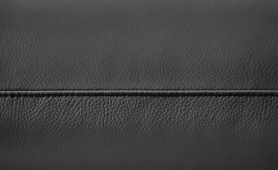 Wohnwert Einzelsofa Mayla Leder, Naht