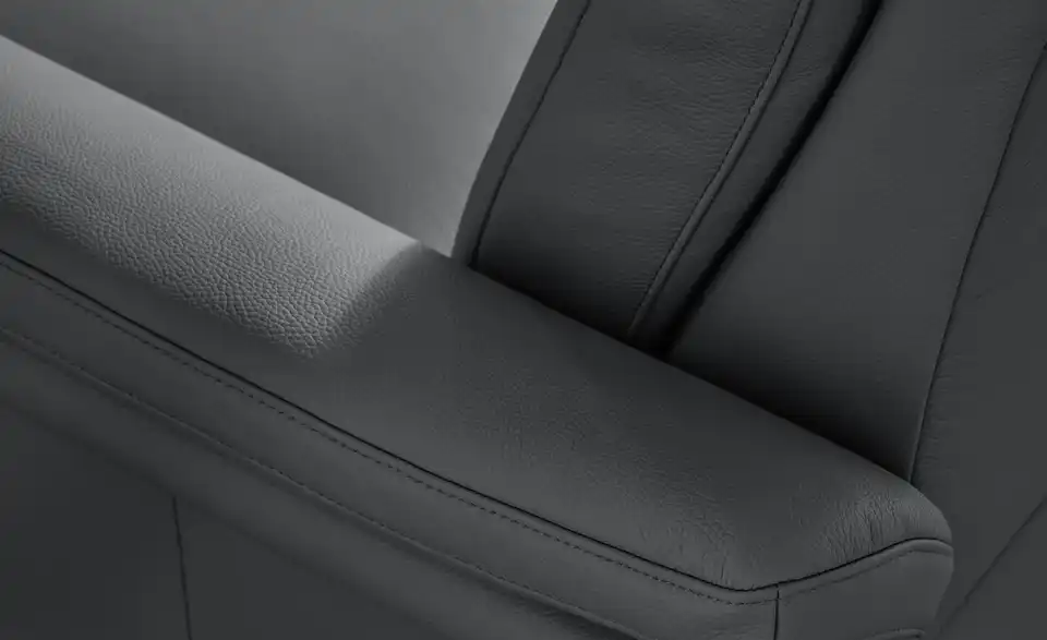 Wohnwert Einzelsofa Mayla Leder, Detailansicht