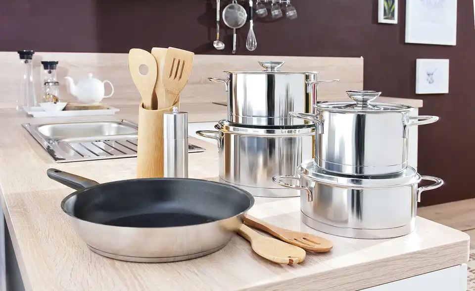 Berndes Topfset, 8-teilig Millesima, in Wohnsituation