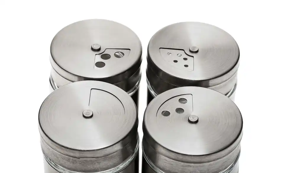 for friends Gewürzdosen, 4er-Set Arlette, Detailansicht