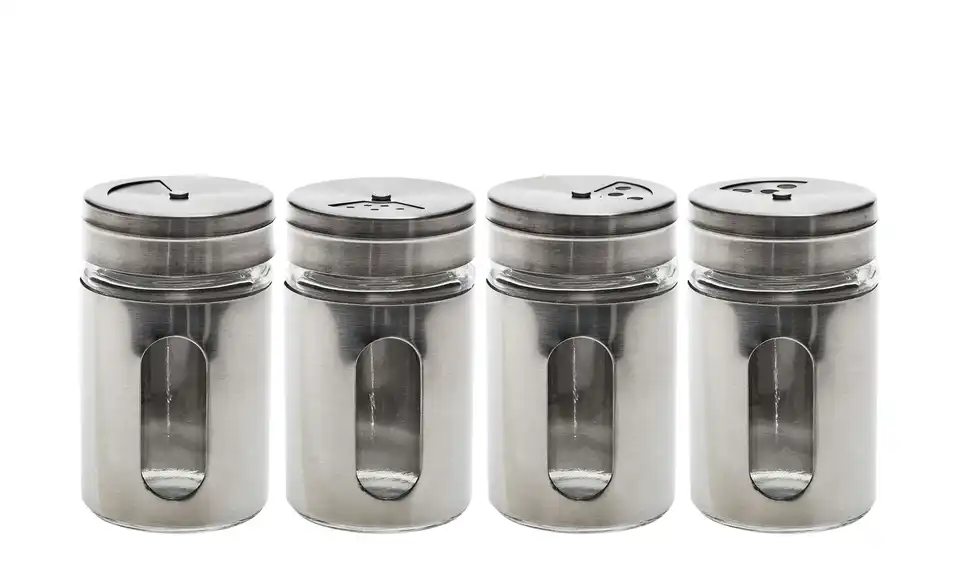 for friends Gewürzdosen, 4er-Set Arlette, Frontansicht