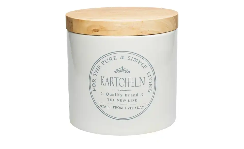 KHG Aufbewahrungsdose Kartoffel, Frontansicht