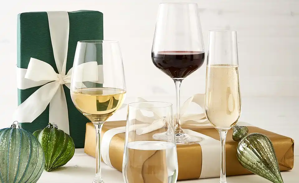 Peill+Putzler Weißweinkelch Casa, in Wohnsituation