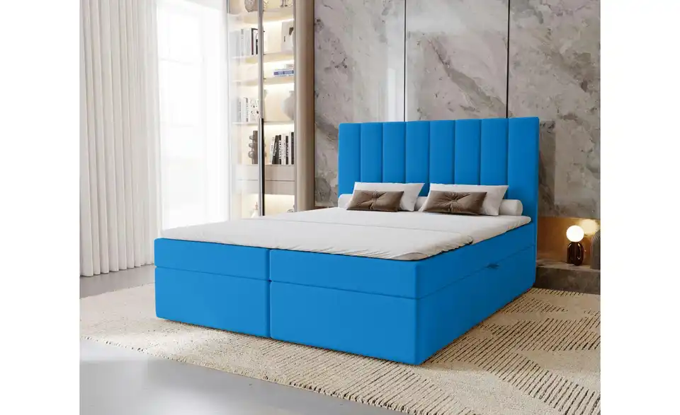 Boxbett mit Stauraum Nelia, in Wohnsituation