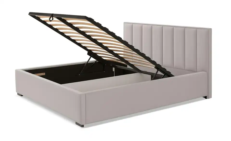 Polsterbett mit Bettkasten, Funktionsansicht