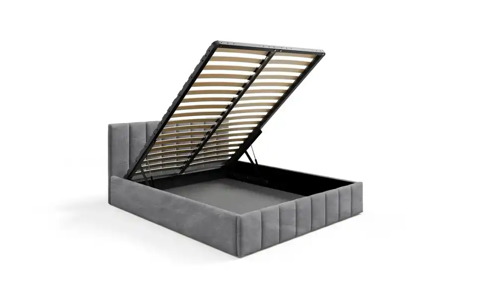 Polsterbett mit Bettkasten, Funktionsansicht