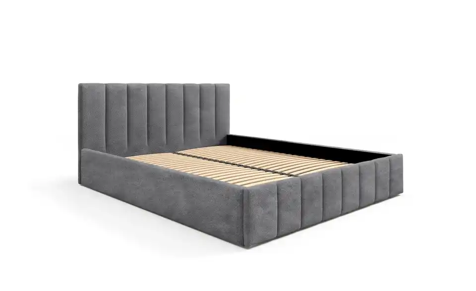 Polsterbett mit Bettkasten, Detailansicht