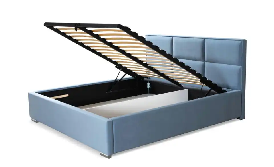 Polsterbett mit Bettkasten, Funktionsansicht