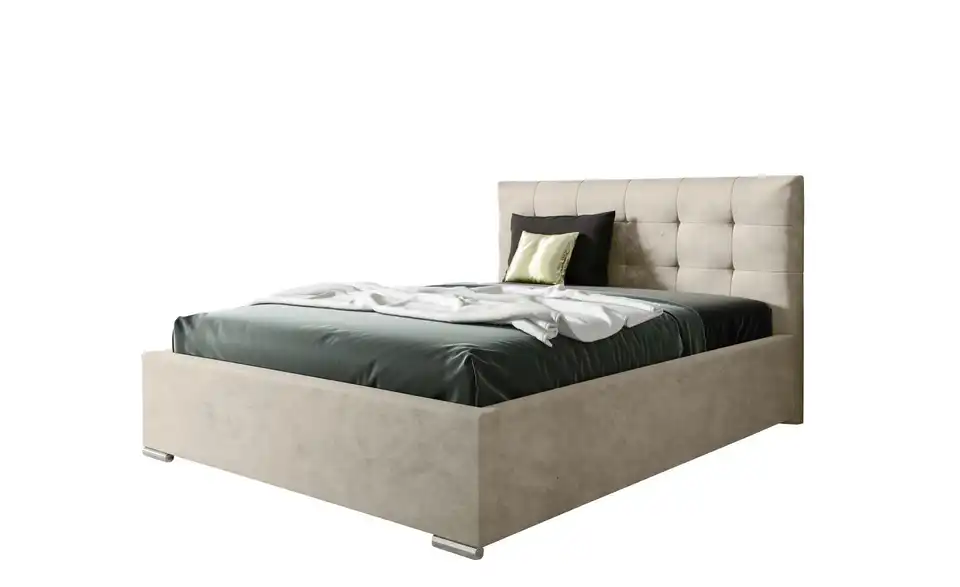 Polsterbett mit Bettkasten, Perspektive